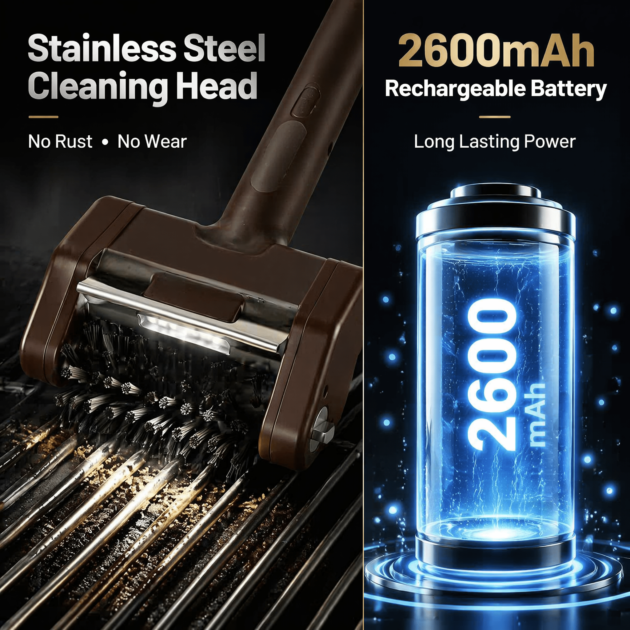 PowerClean Electric Grill Brush - MySerapy