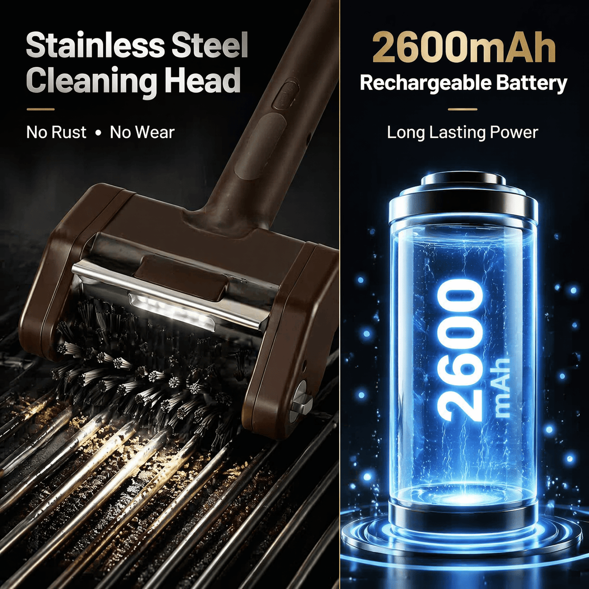 PowerClean Electric Grill Brush - MySerapy