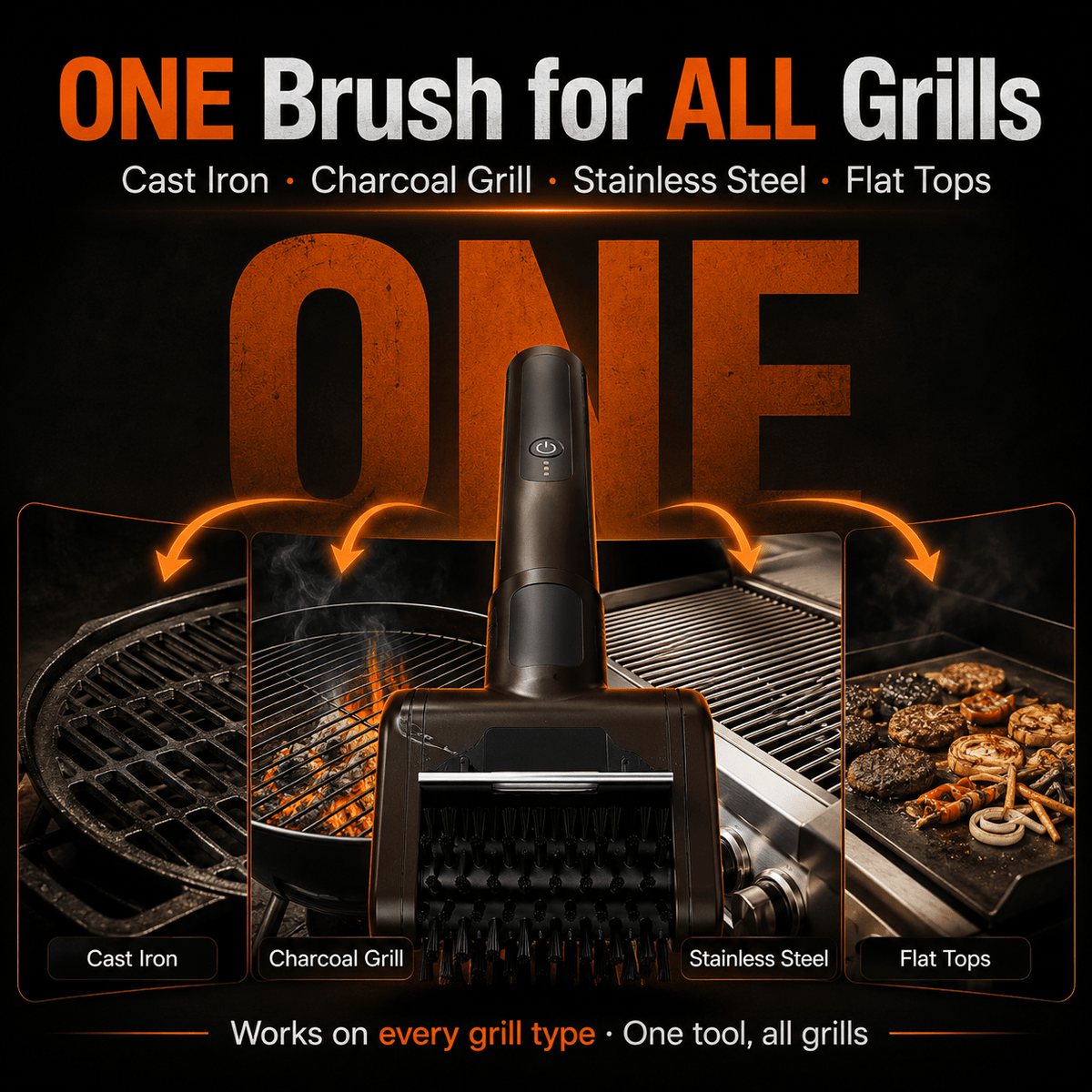PowerClean Electric Grill Brush - MySerapy