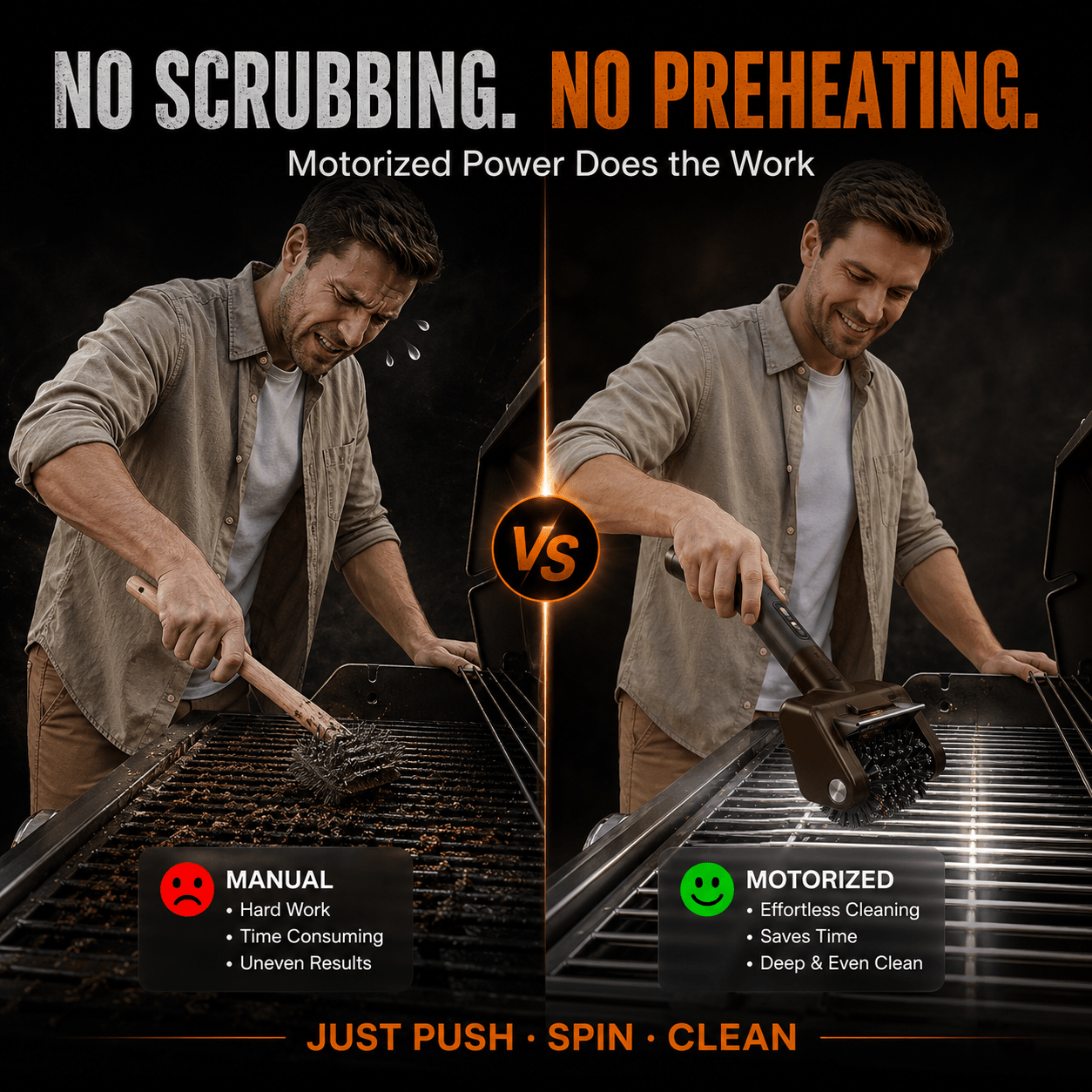 PowerClean Electric Grill Brush - MySerapy