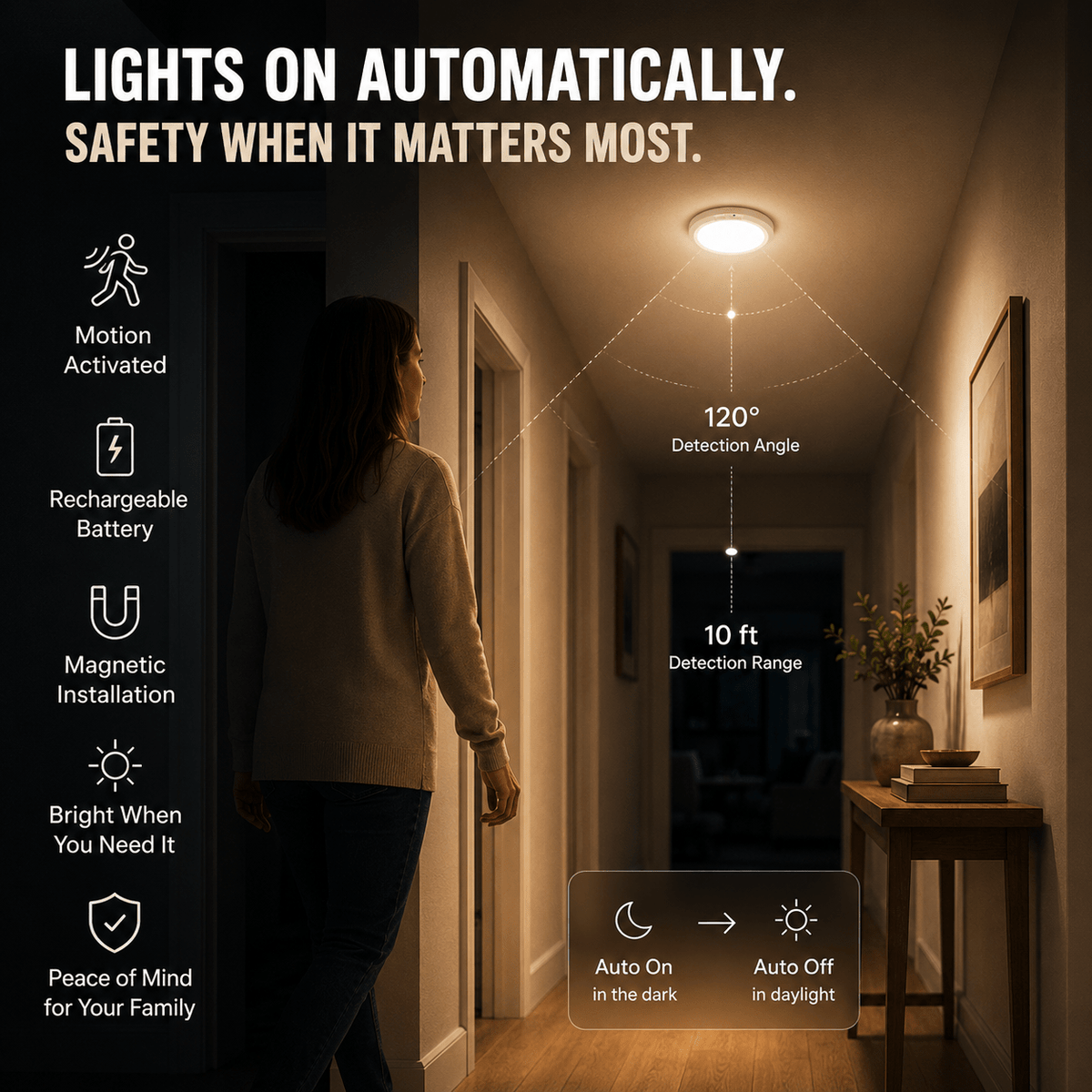 Wireless Smart Ceiling Light - MySerapy